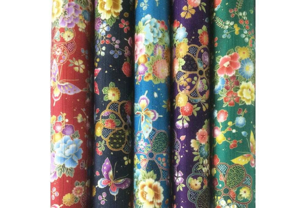 Telas Japonesas en Satin